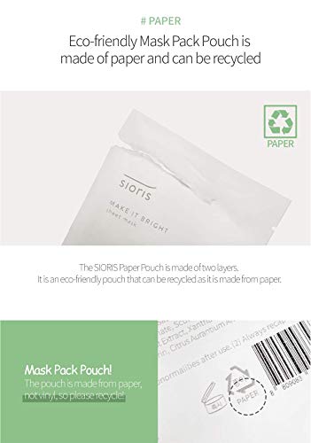 SIORIS Make It Bright Sheet Masks