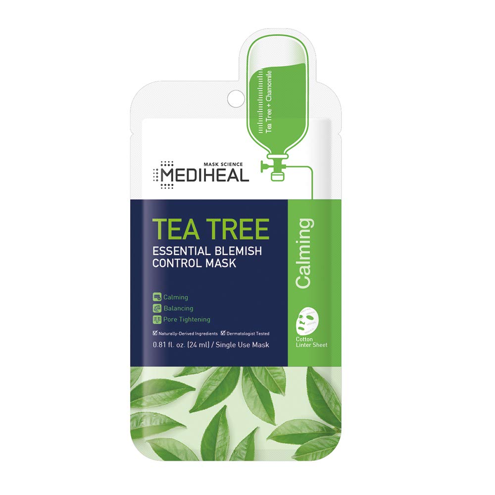 MEDIHEAL Tea Tree Essential Blemish Control Mask (10 Masks) 5EA
