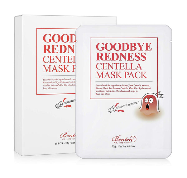 Goodbye Redness Centella Mask Pack (Box of 10)